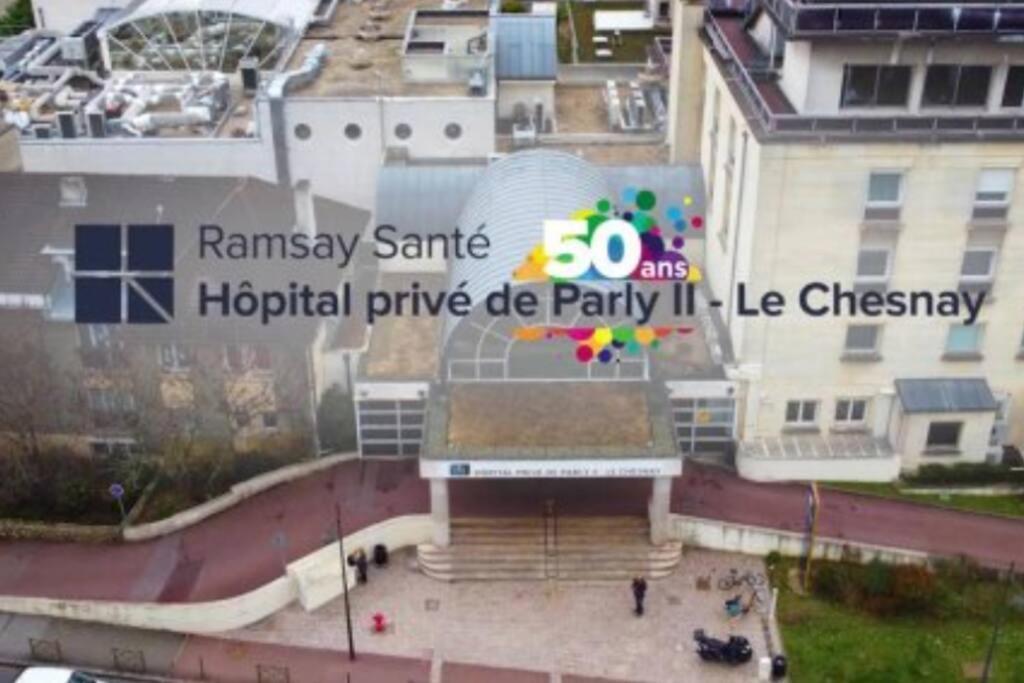 Grand Studio Proche Versailles Chateau Le Chesnay  Exteriör bild