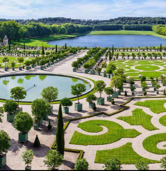 Grand Studio Proche Versailles Chateau Le Chesnay  Exteriör bild