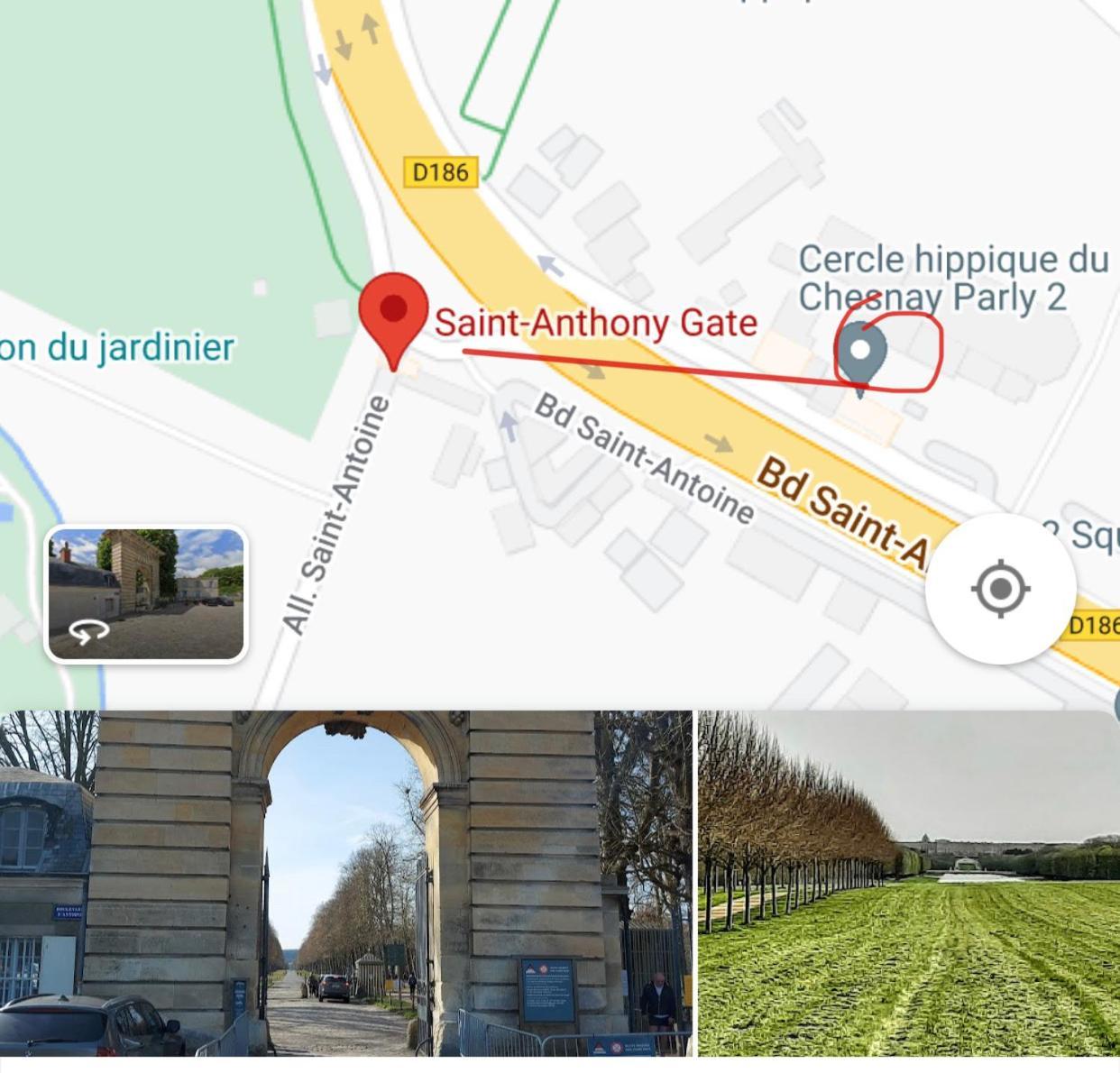 Grand Studio Proche Versailles Chateau Le Chesnay  Exteriör bild